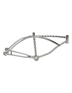 20 Twisted Lowrider Frame Chrome.